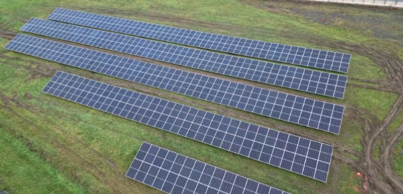 centrale solaire louvigne