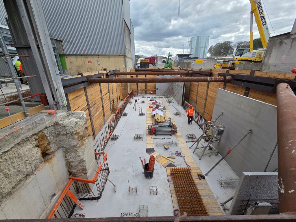 Chantier de l'UVE de Pontmain